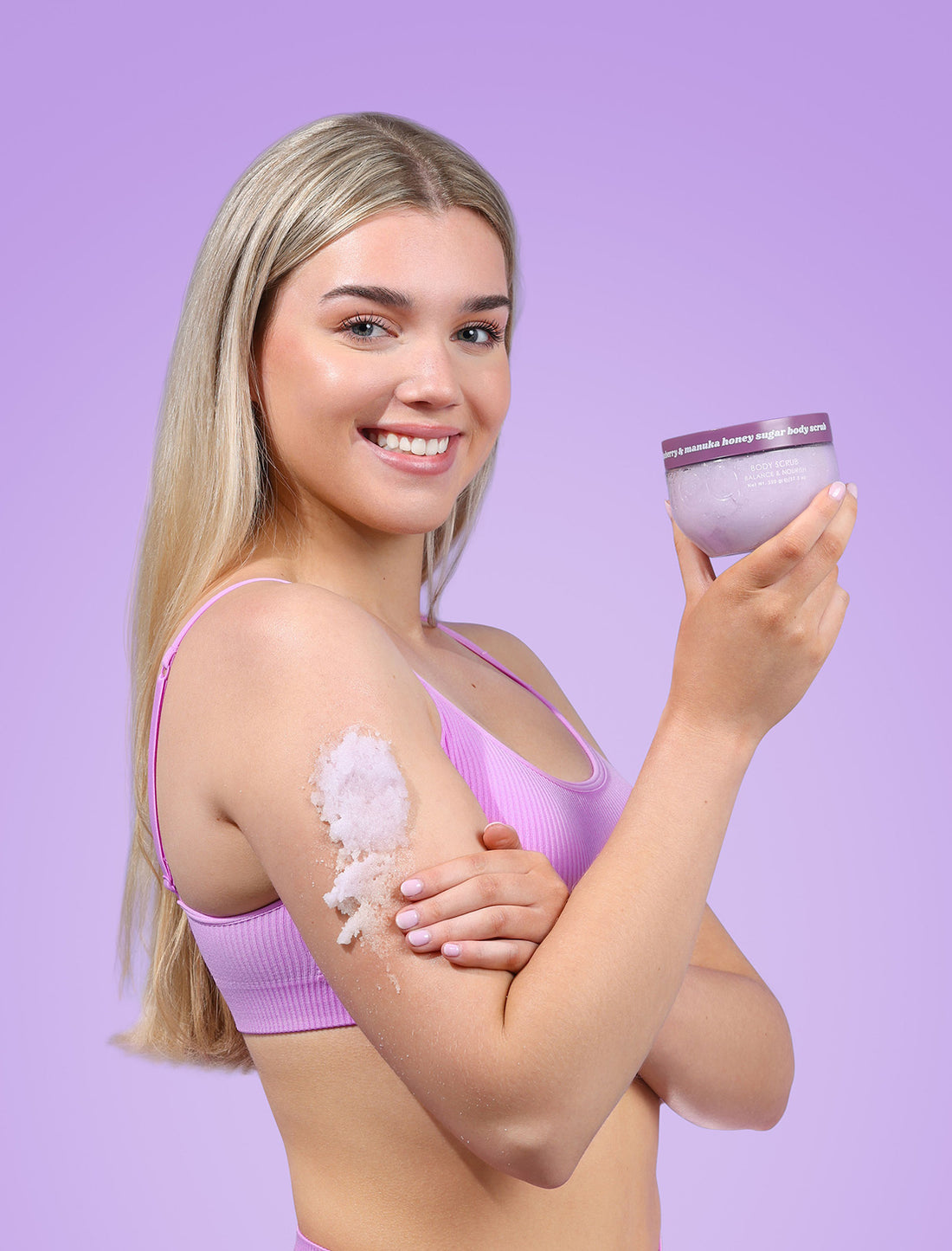 Ciroa Beauty | Líkamsskrúbbur | Bláber og manuka hunang