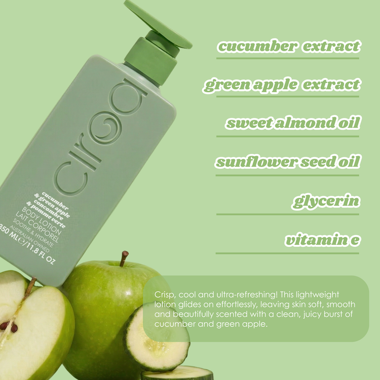 Ciroa Beauty | Bodylotion | Græn epli og gúrka