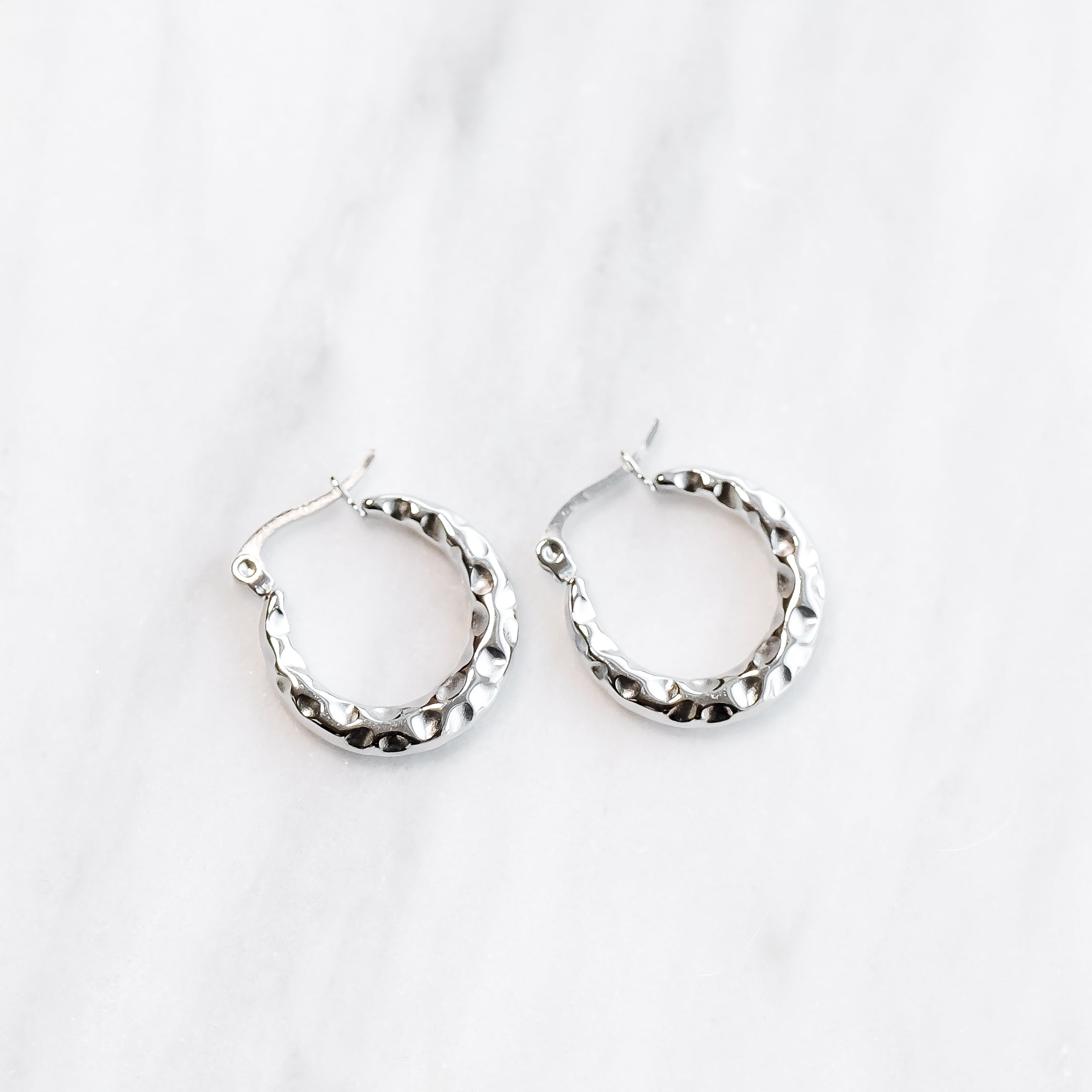 SIX Classy Flóð Eyrnalokkar Hoops