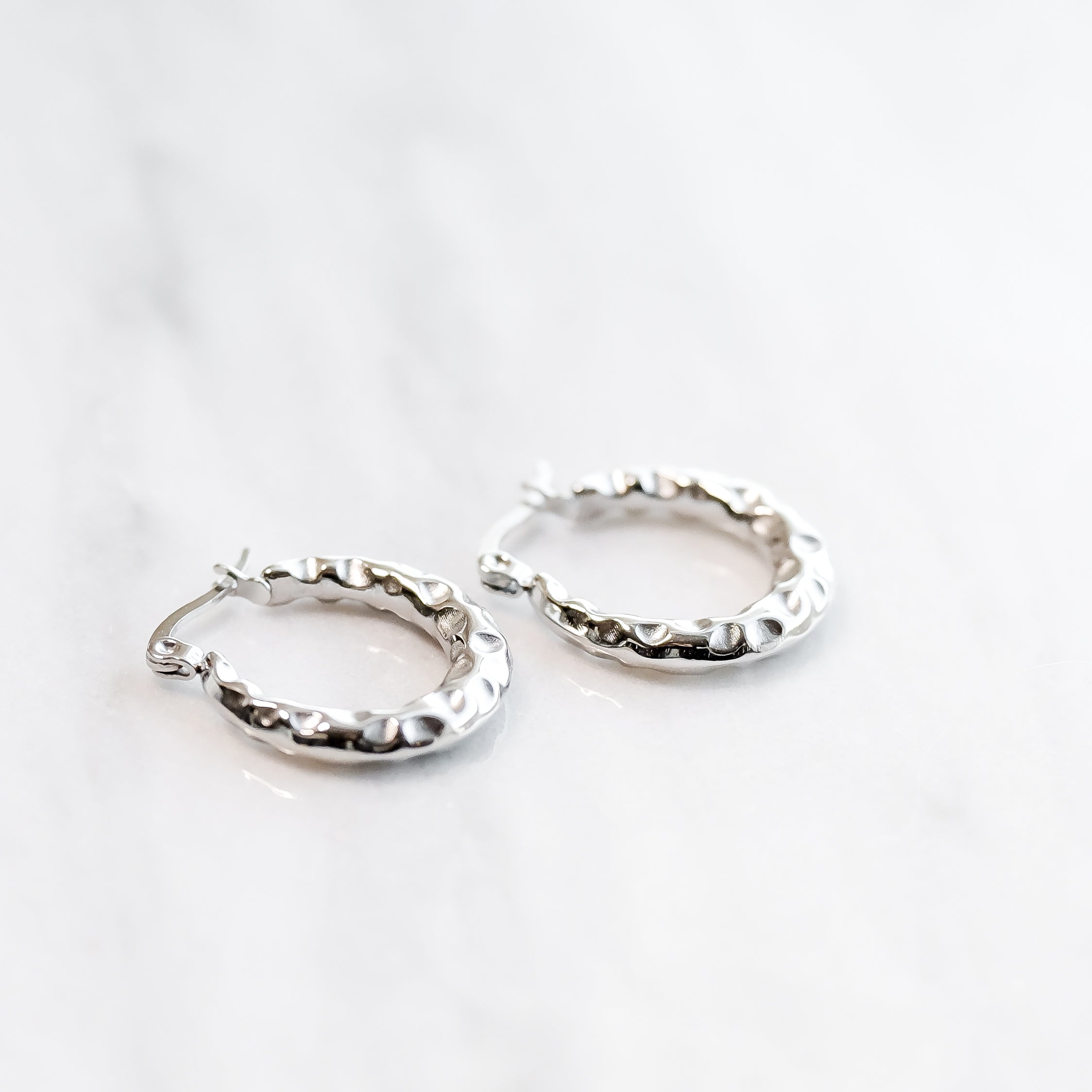 SIX Classy Flóð Eyrnalokkar Hoops