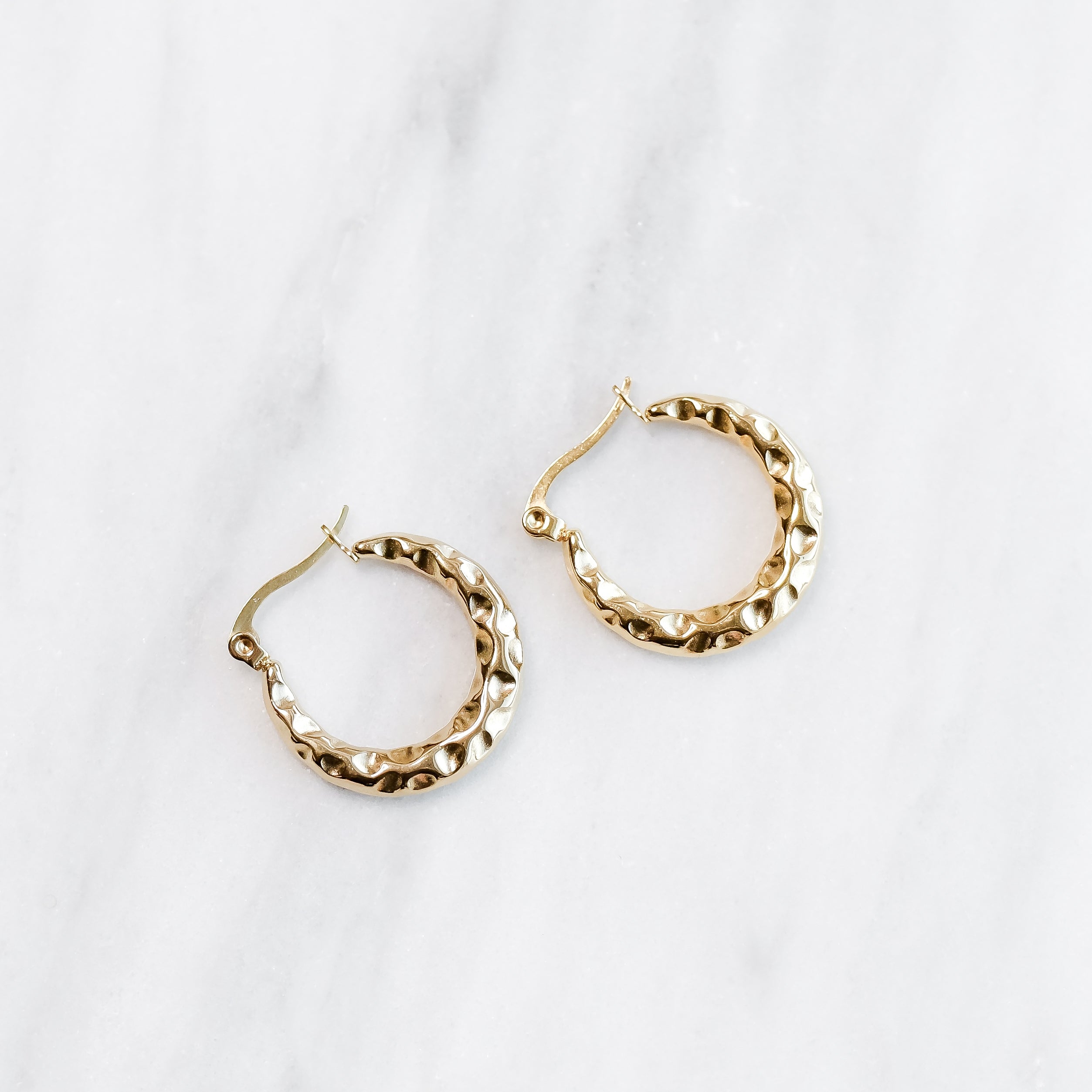 SIX Classy Flóð Eyrnalokkar Hoops