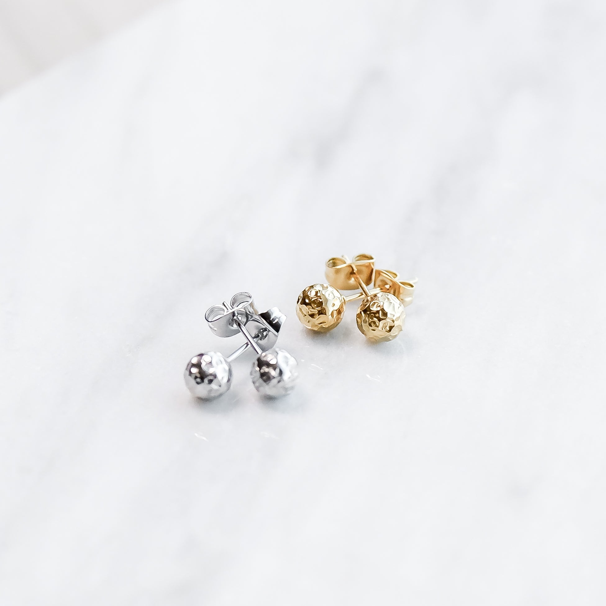 SIX Classy Hraun Eyrnalokkar