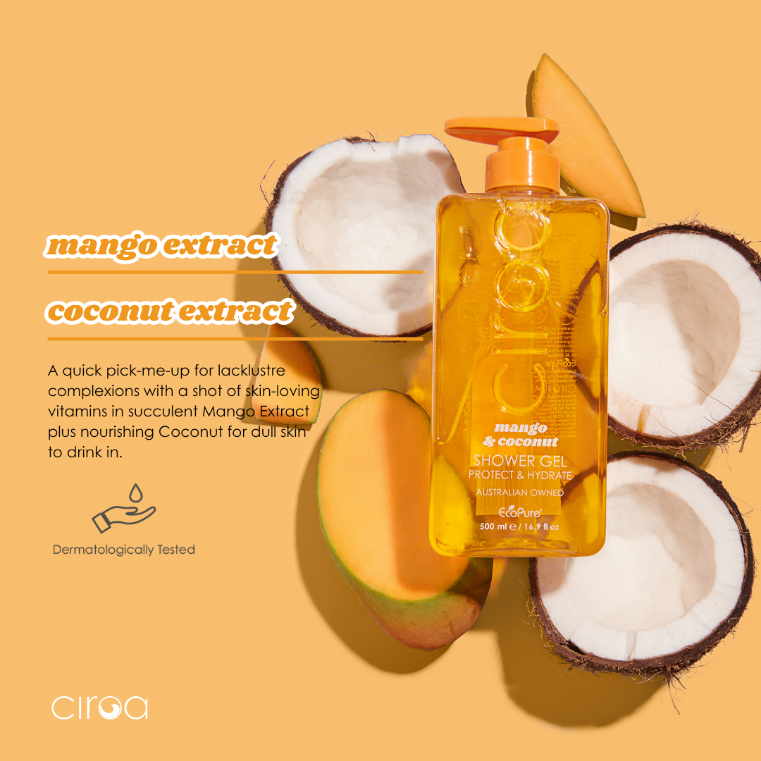 Ciroa Beauty | Sturtugel | Mango og Kókoshnetu