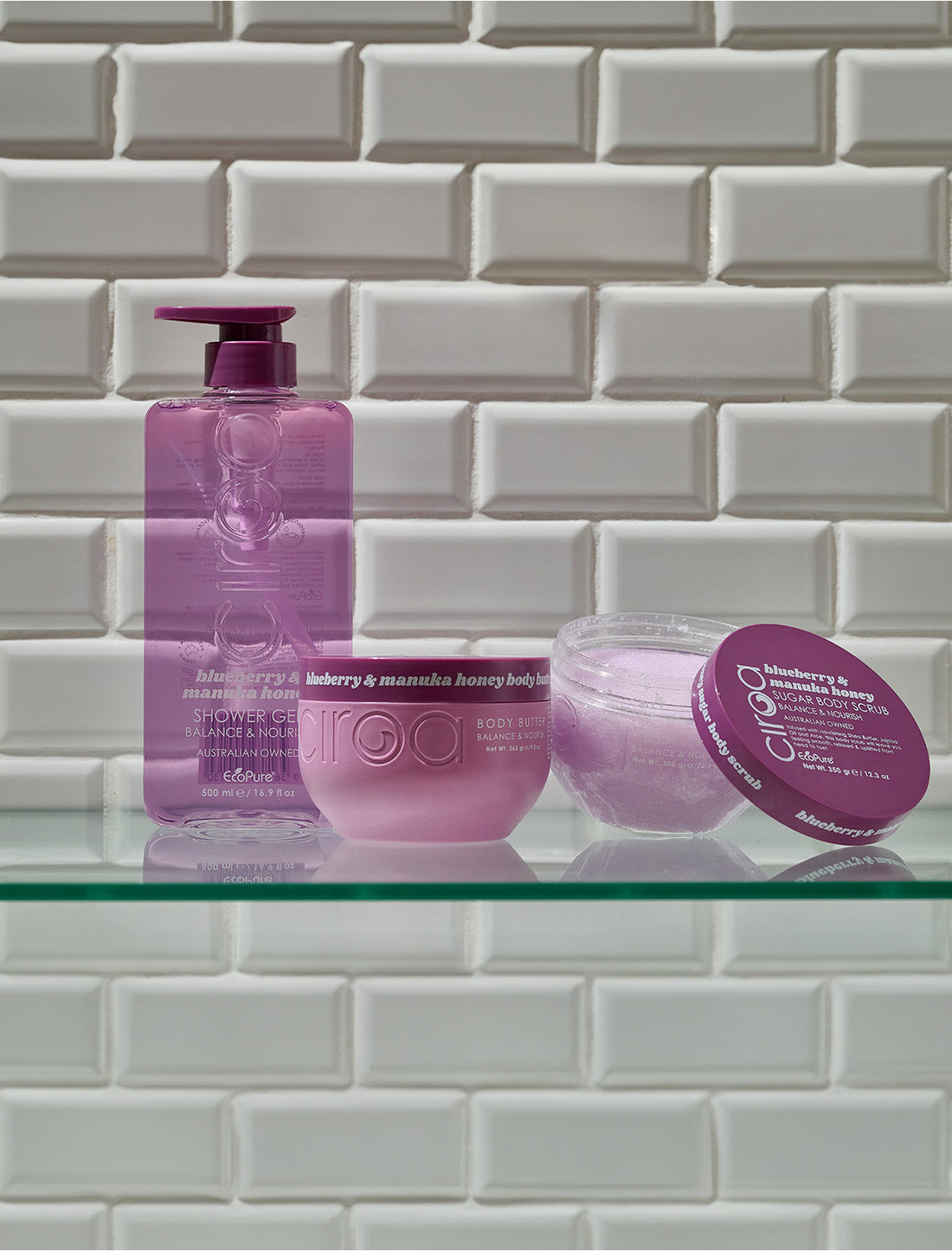 Ciroa Beauty | Líkamsskrúbbur | Bláber og manuka hunang