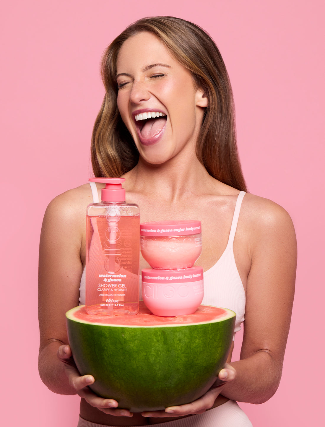 Ciroa Beauty | Líkamsskrúbbur | Vatnsmelóna og Guava