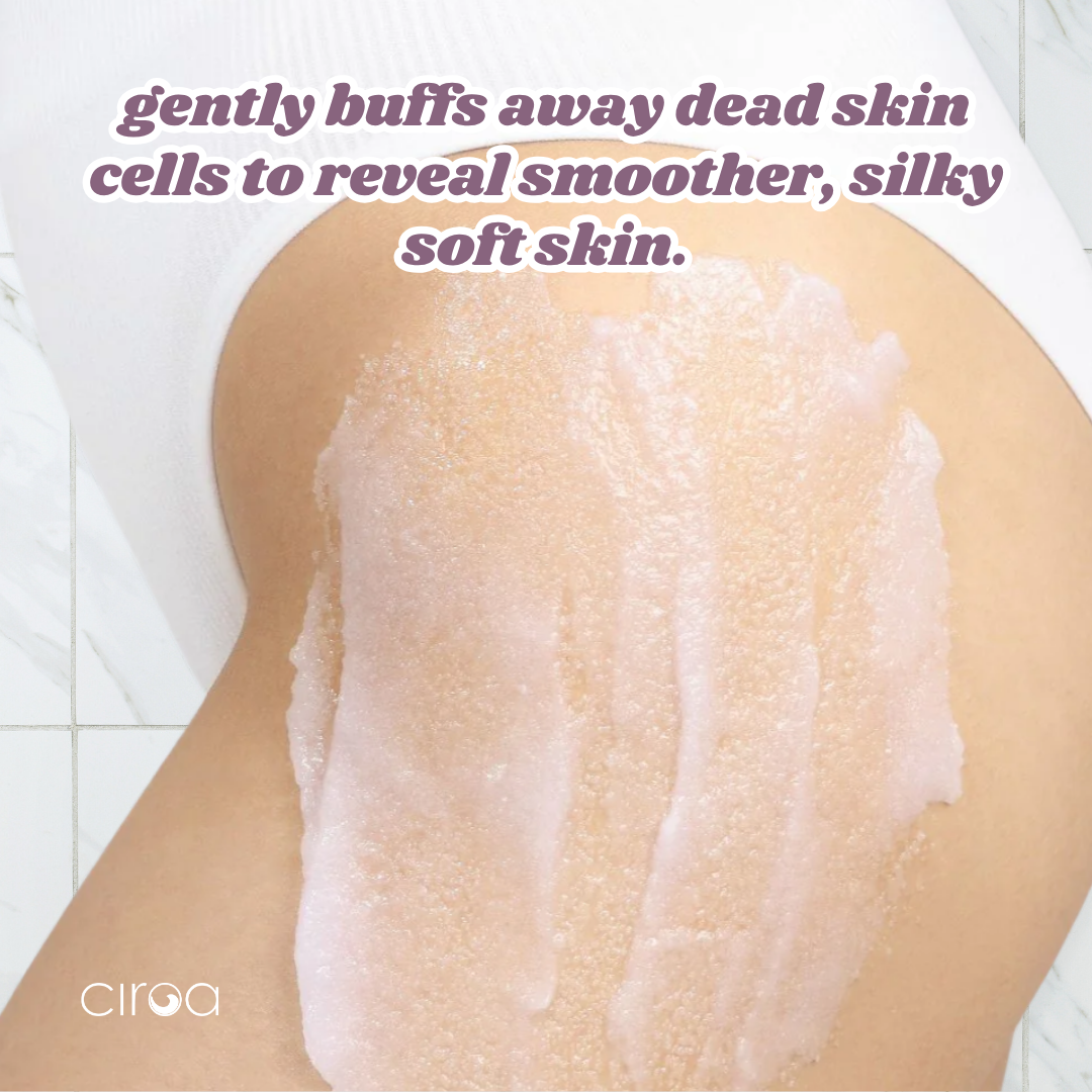 Ciroa Beauty | Líkamsskrúbbur | Bláber og manuka hunang