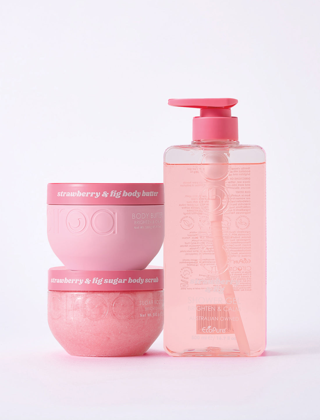 Ciroa Beauty | Body Butter | Jarðaberja og fíkju