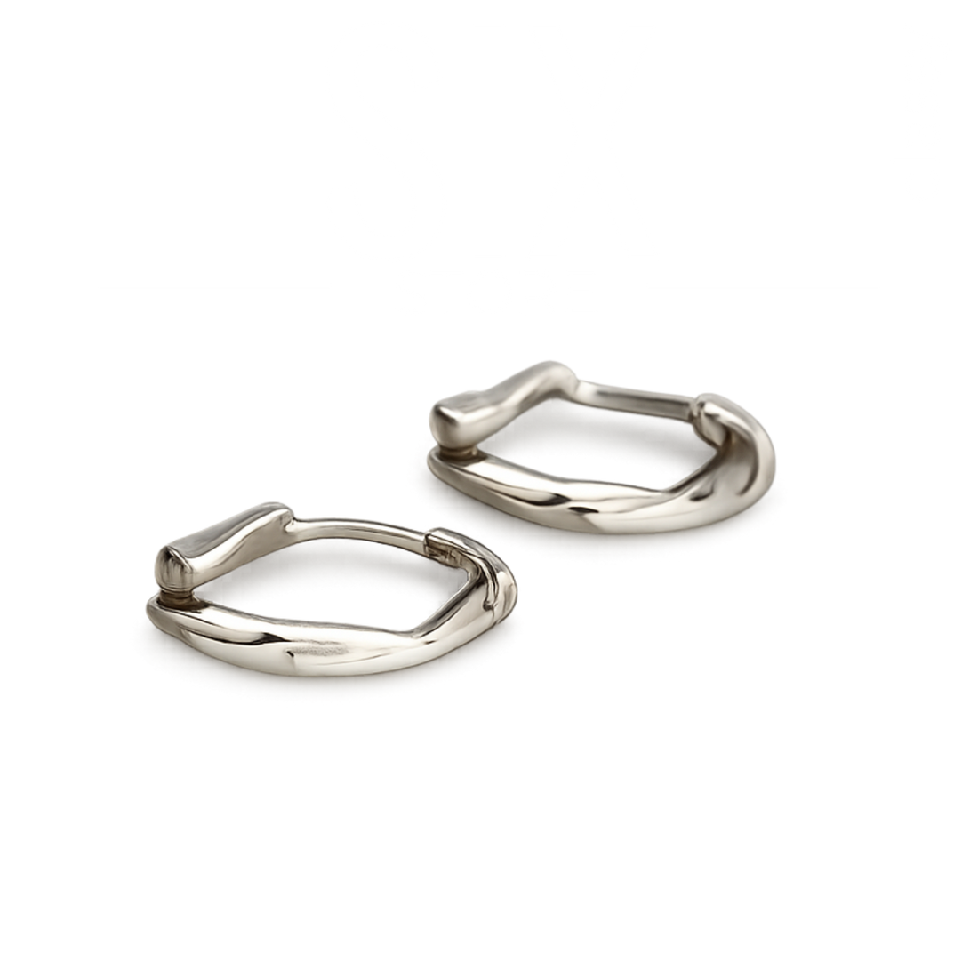 SIX Classy Björt Eyrnalokkar