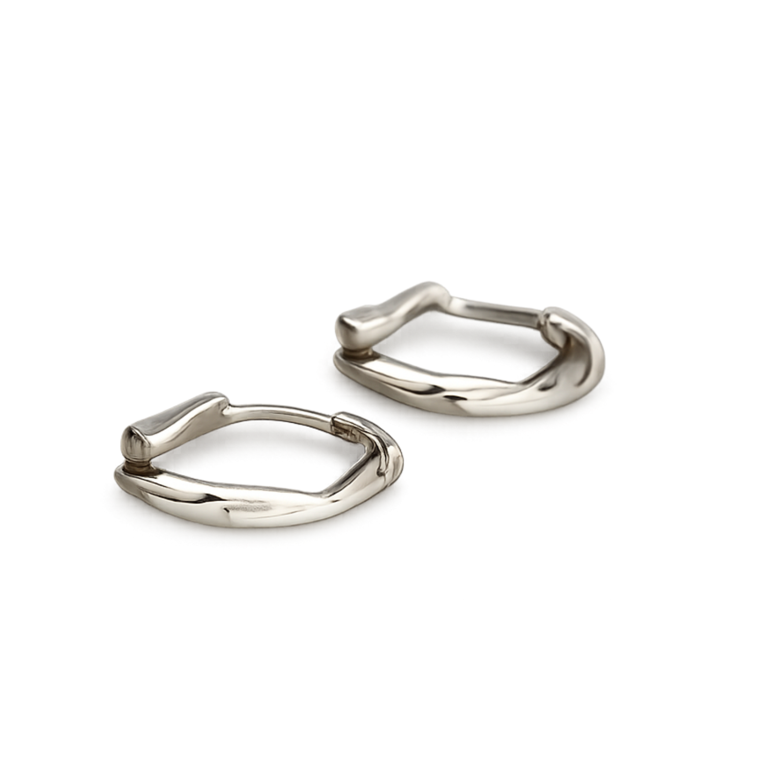 SIX Classy Björt Eyrnalokkar