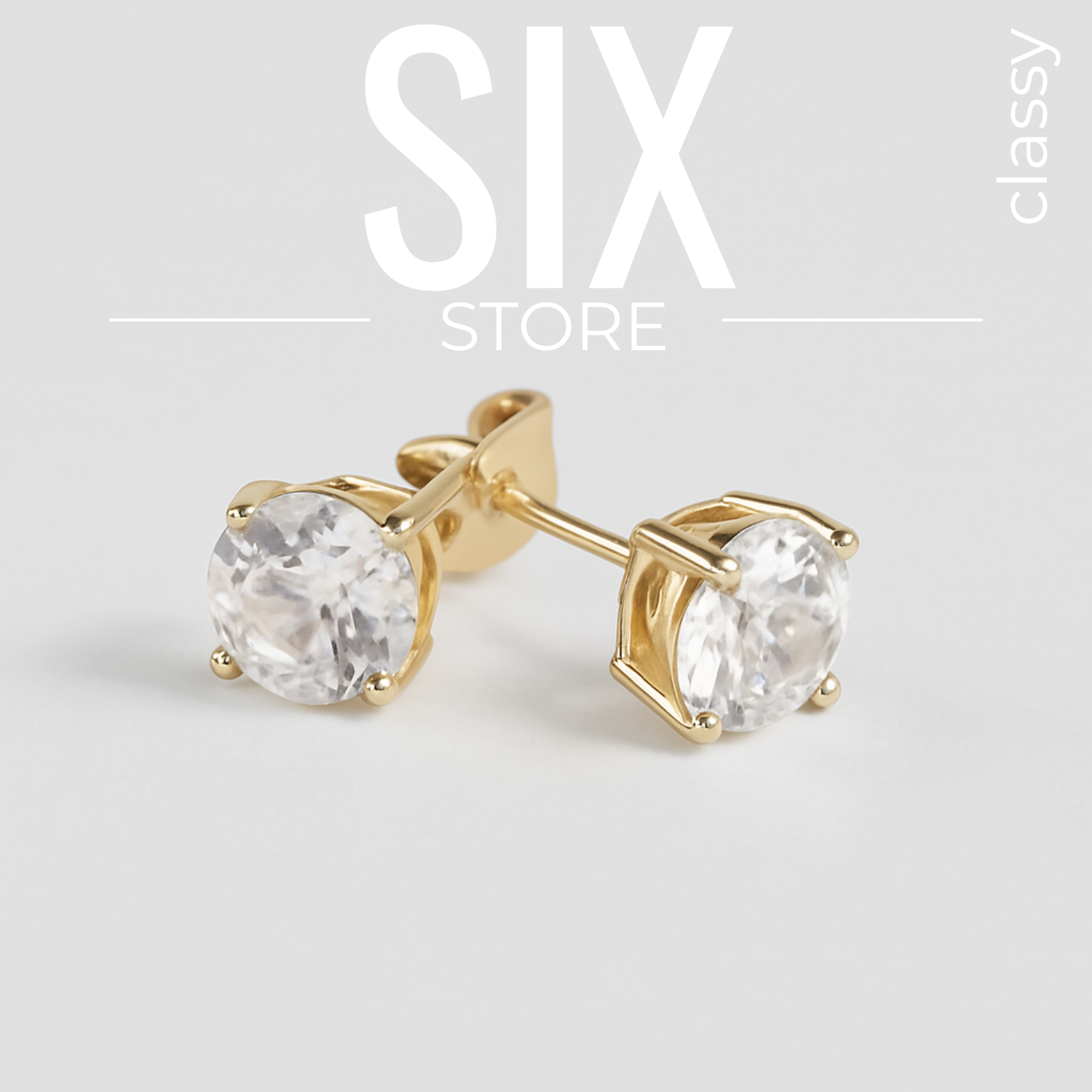 SIX Classy Princess Eyrnalokkar