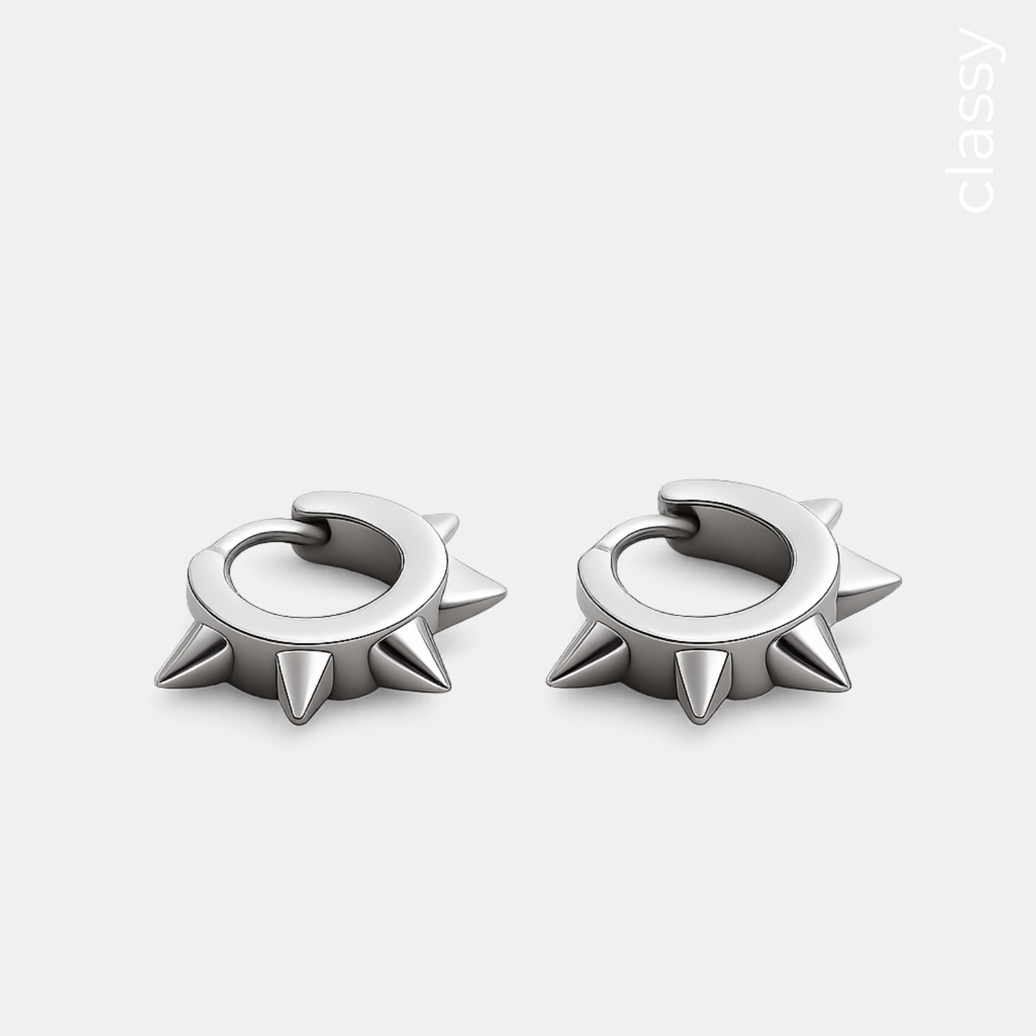 SIX Classy Spikes Stud - Eyrnalokkar