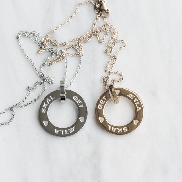 Get ætla skal hálsmen