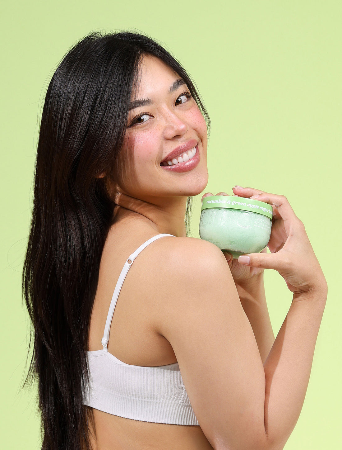 Ciroa Beauty | Líkamsskrúbbur | Græn epli og gúrka