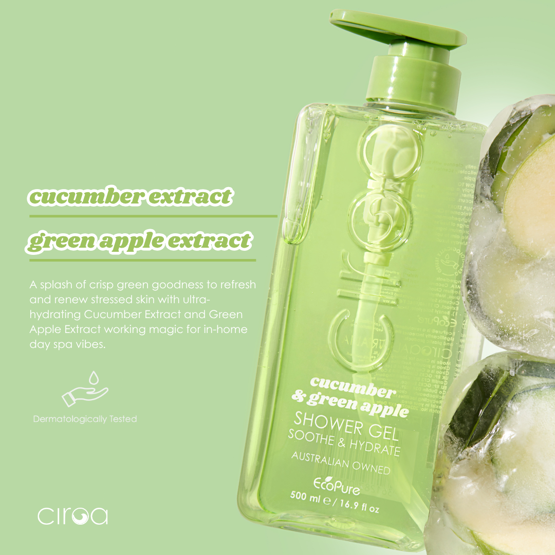 Ciroa Beauty | Sturtugel | Græn epli og gúrka