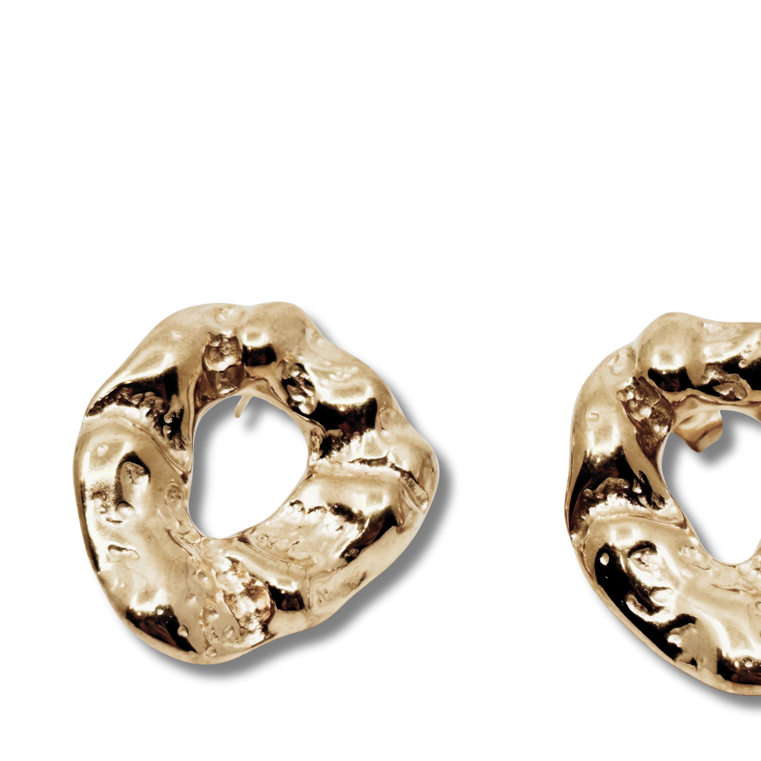 SIX Classy Flóð Eyrnalokkar litlir hoops