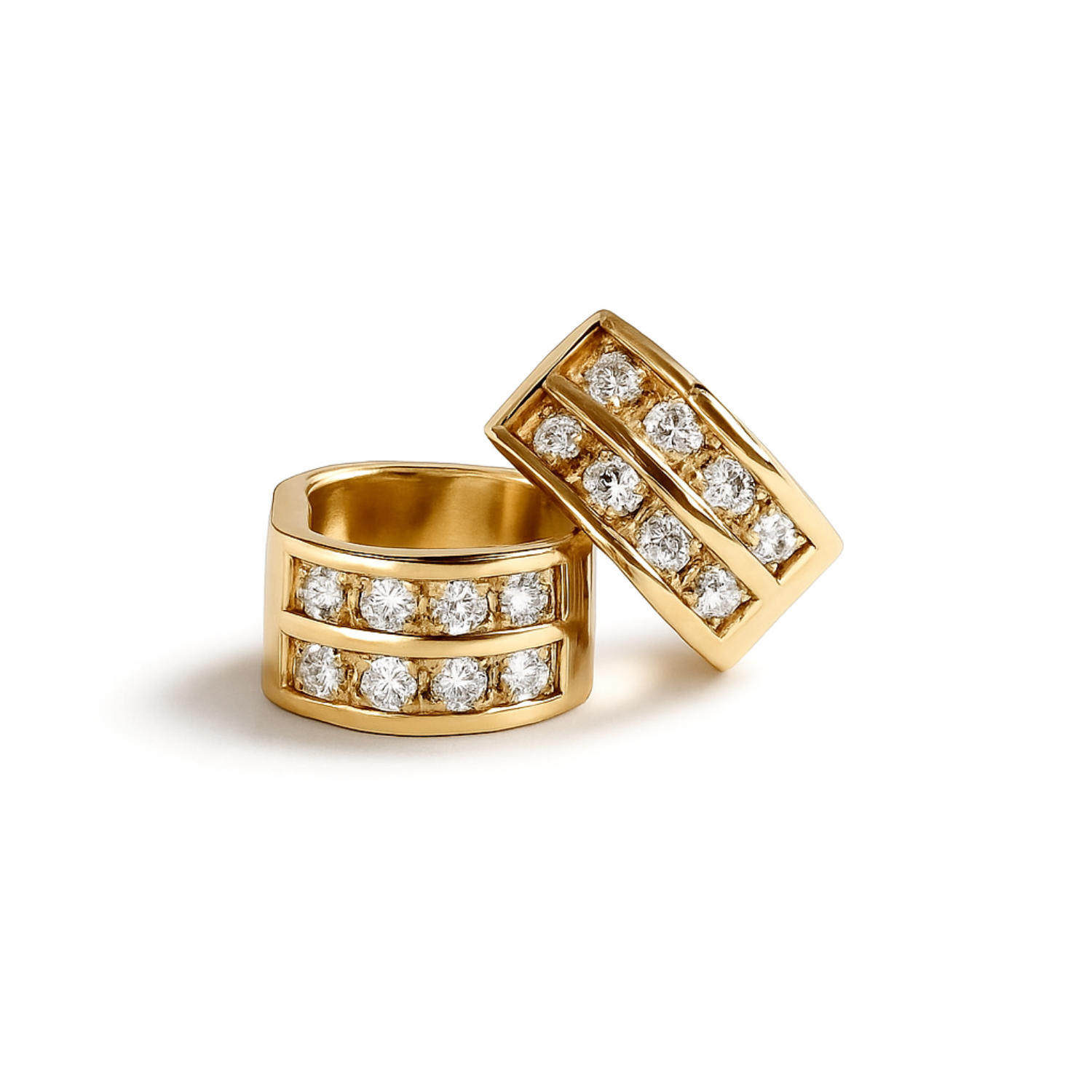 SIX Classy Blær Eyrnalokkar