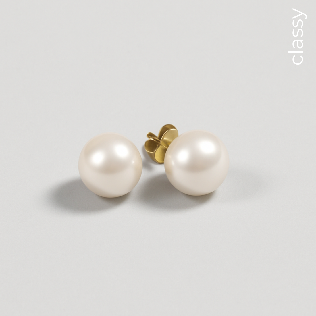 SIX Classy Perla Eyrnalokkar