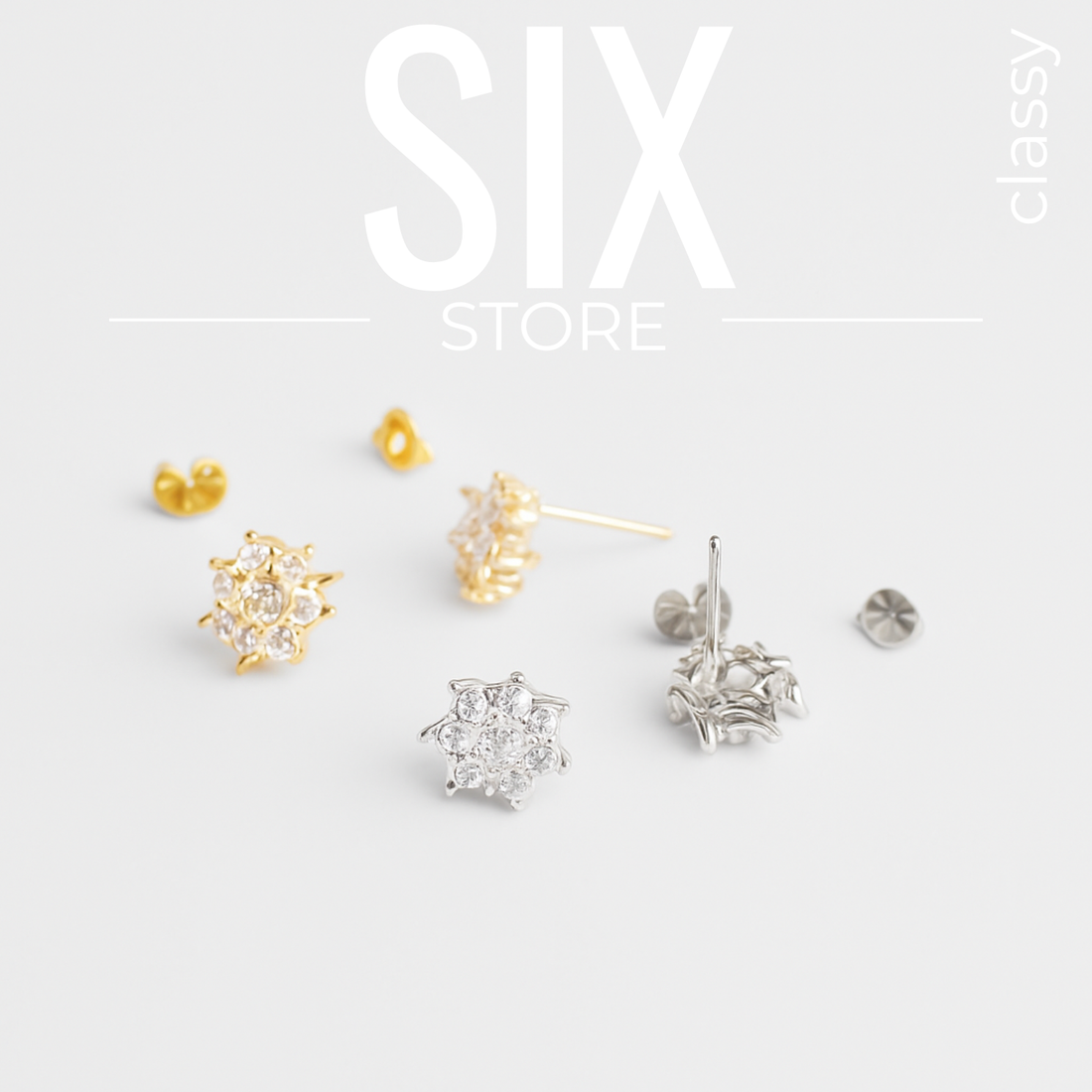 SIX Classy Senna - Eyrnalokkar